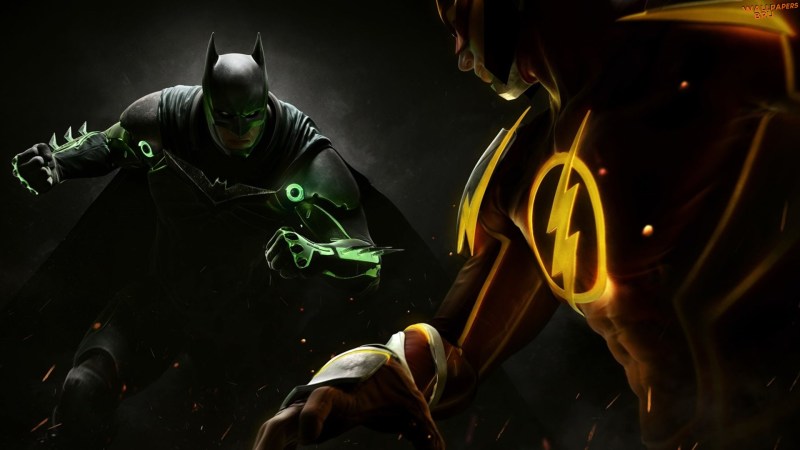 Hd injustice 2 batman vs flash wallpaper 1920x1080