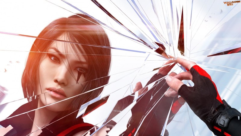 Hd mirrors edge catalyst faith and shattering glass wallpaper 1920x1080 HD